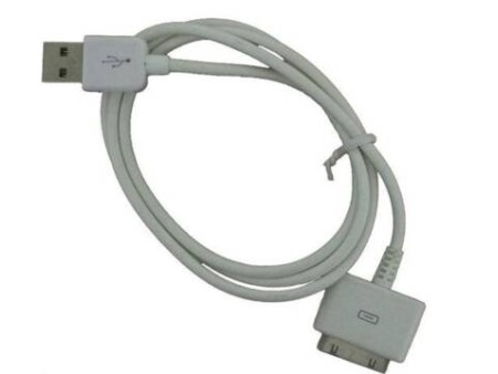 Laad+datakabel Apple dock connector - USB 1m